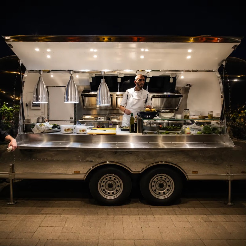 Coffee Van Equipment - Food Truck, Rimorchio Caffè, Furgone per